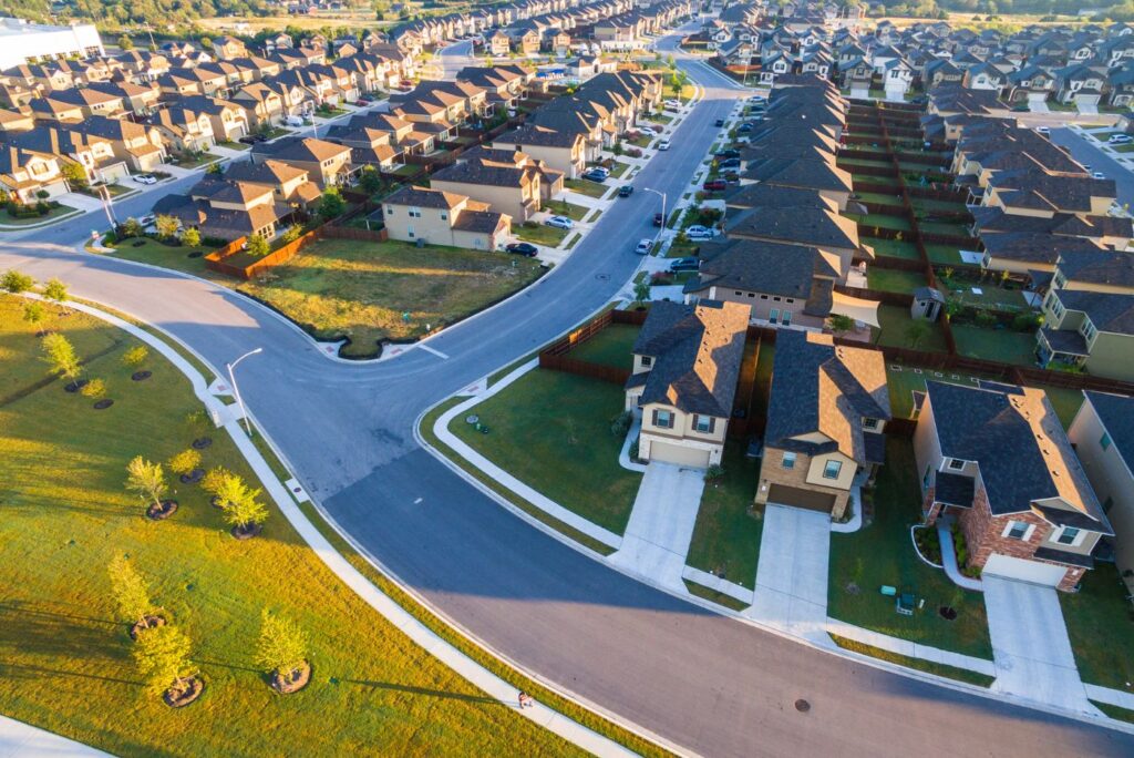 New neighborhood homes